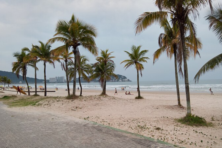 Praia da Enseada no Guarujá