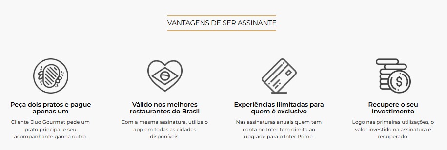 Benefício pague 1 leve 2 em restaurantes