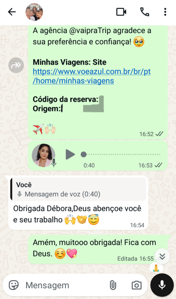 Atendimento personalizado