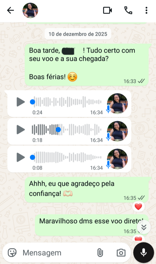 Atendimento personalizado